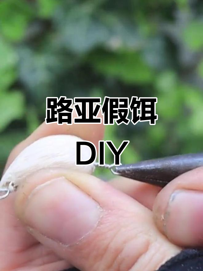 制作路亚饵(路亚饵制作视频教程)