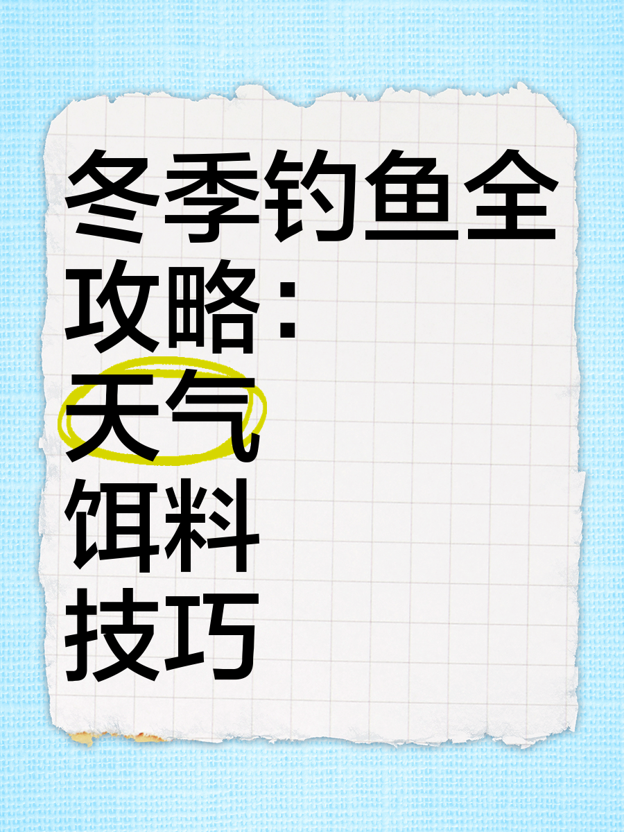 冬季用颗粒钓鱼技巧(冬季用颗粒钓鱼技巧视频)