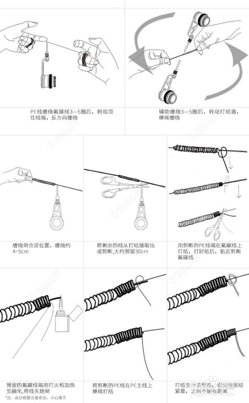 路亚盘线教程(路亚线组搭配视频)