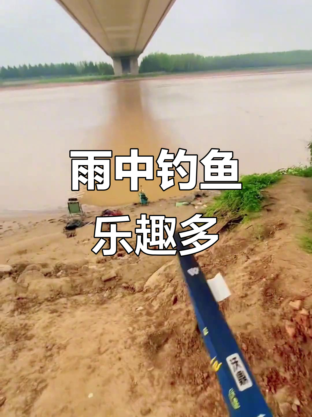 下雨天池塘钓鱼技巧(下雨天钓鱼塘鱼好钓吗)