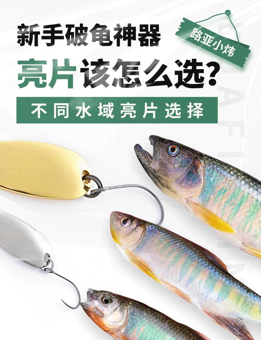 亮片路亚用法(路亚亮片钓法教学)