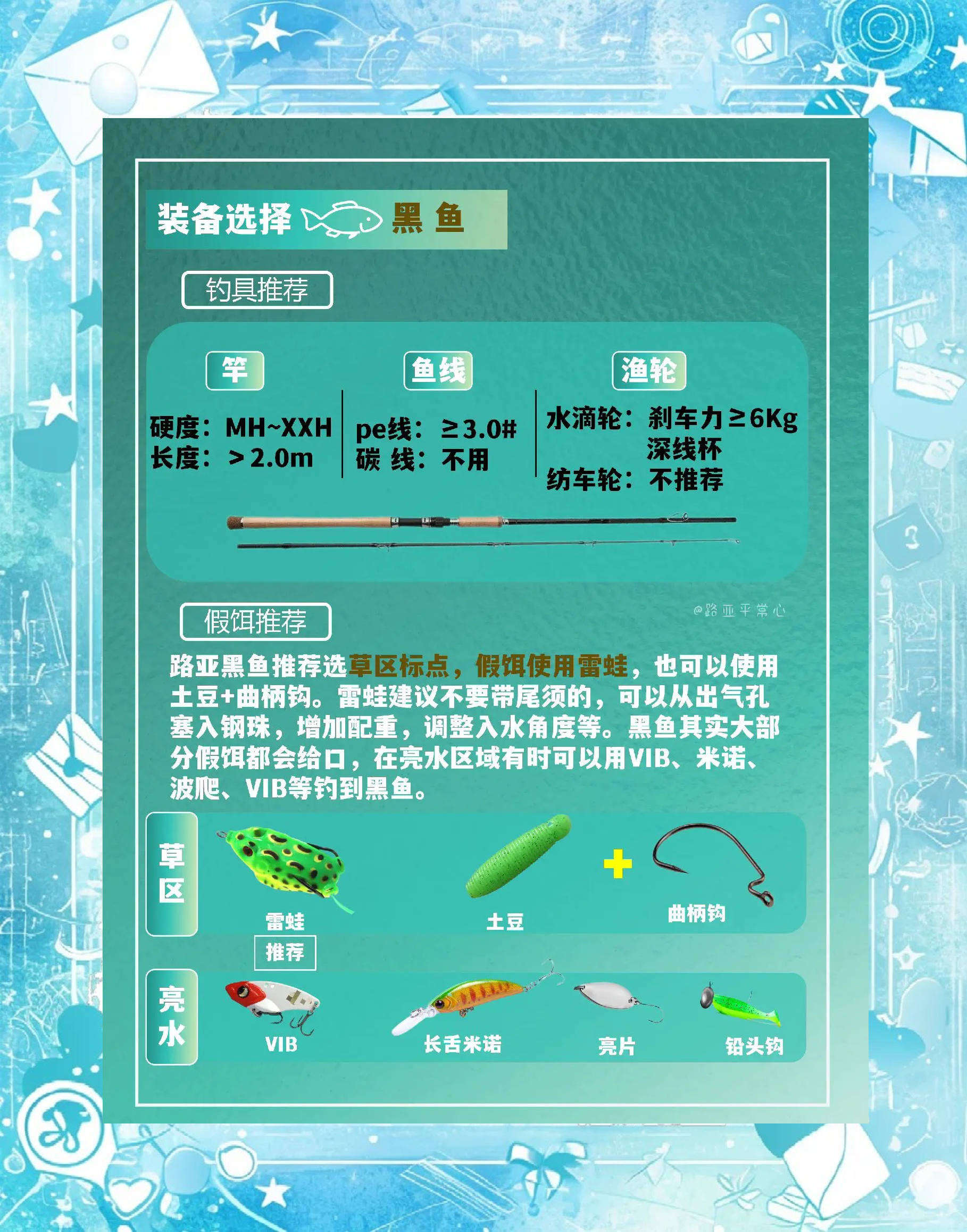 钓黑鱼技巧位置(钓黑鱼的方法和技巧)