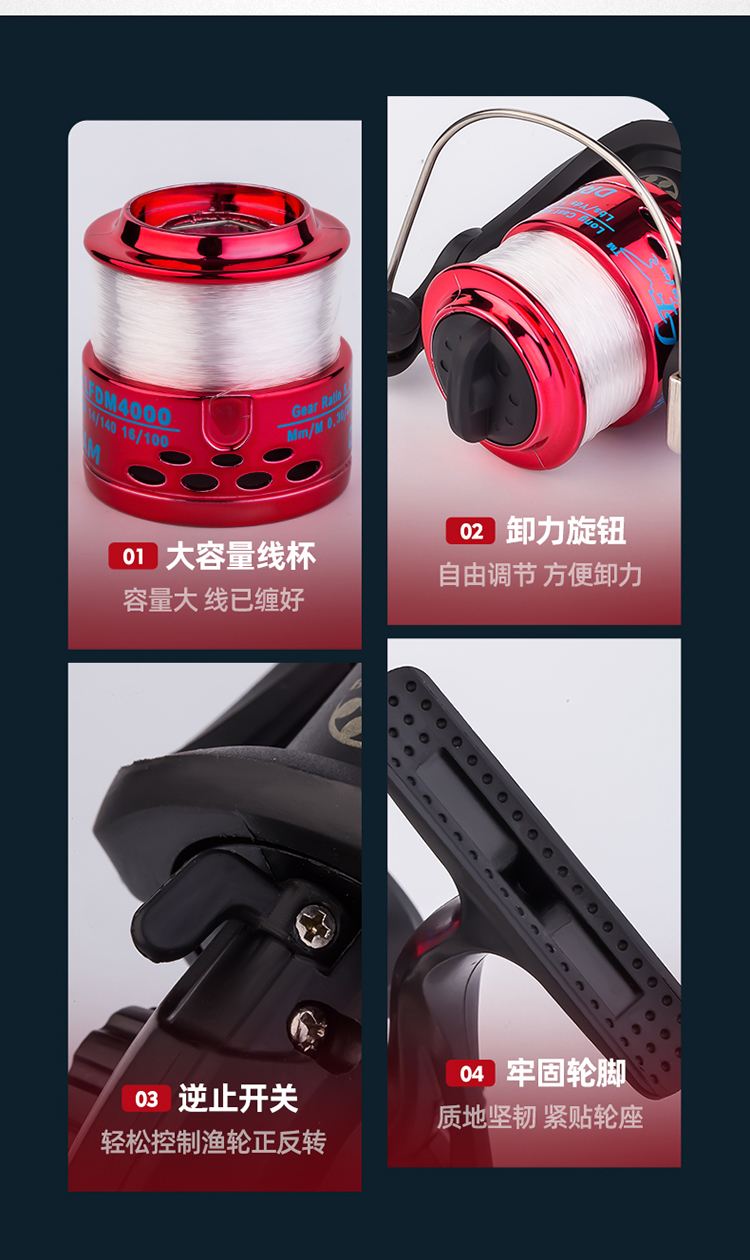 海钓抛竿收杆(海竿抛竿钓鱼视频)