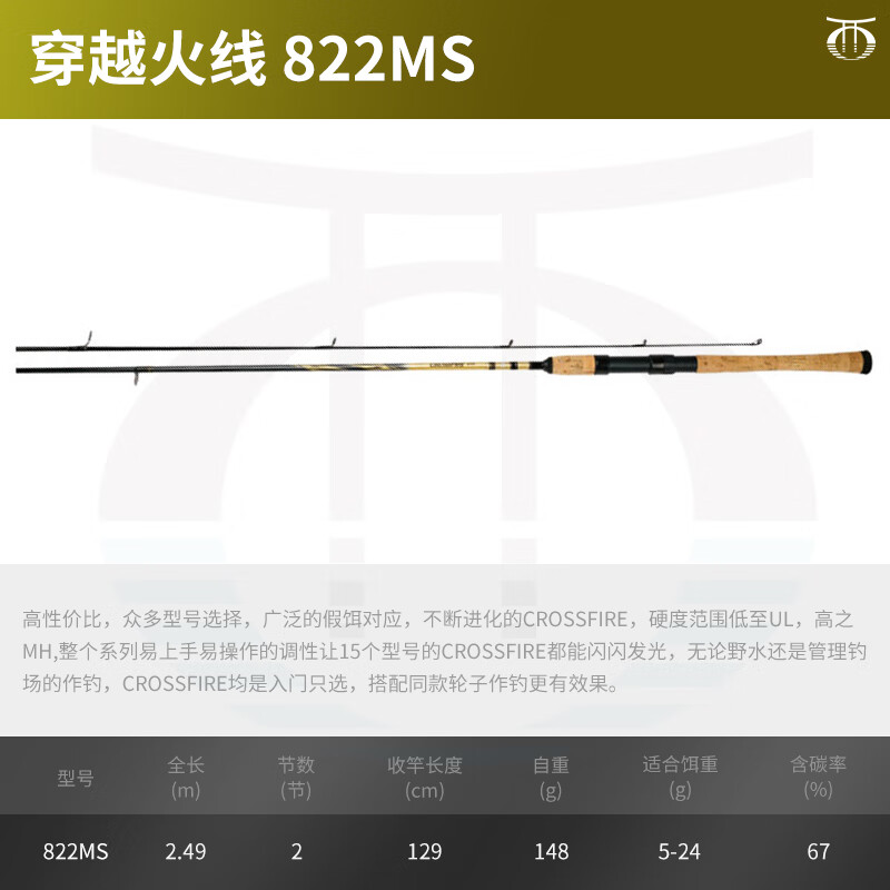 cf路亚竿(crossfire路亚竿)