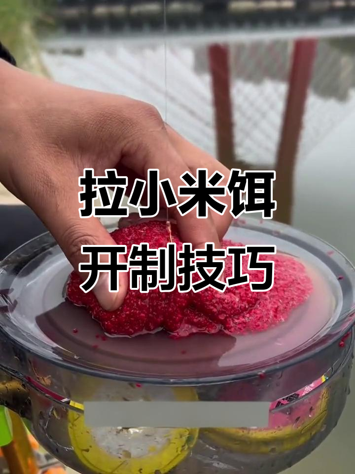 饵料中放小米(饵料加小米钓鲫鱼好吗)