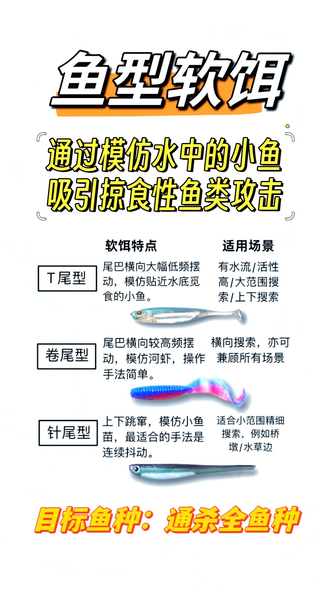 路亚软虫怎么用的(路亚软虫钓什么鱼最佳)