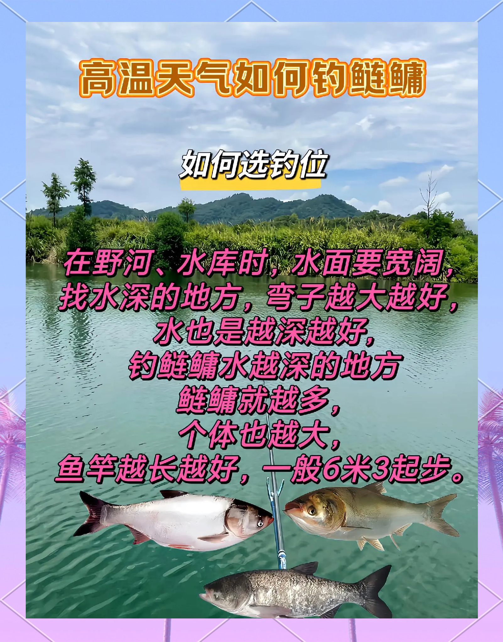 江湖深水鱼排钓鱼技巧(江湖深水鱼排钓鱼技巧大全)