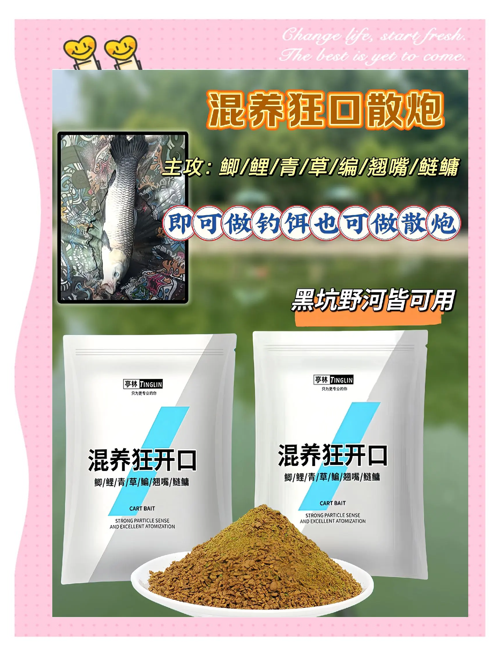 害坑混养塘钓鱼技巧(坑塘养鱼的技巧)