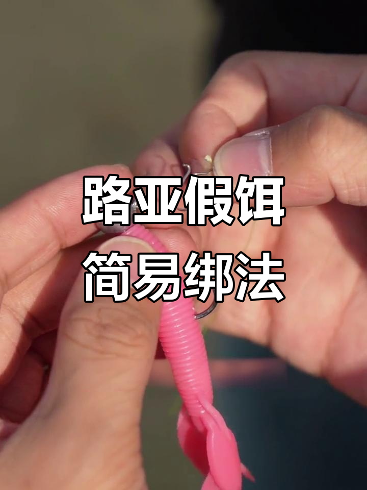 路亚假饵怎么装(路亚假饵使用教程视频)