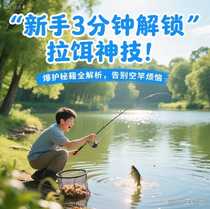 搓饵拉饵技巧(搓饵拉饵配方制作视频)
