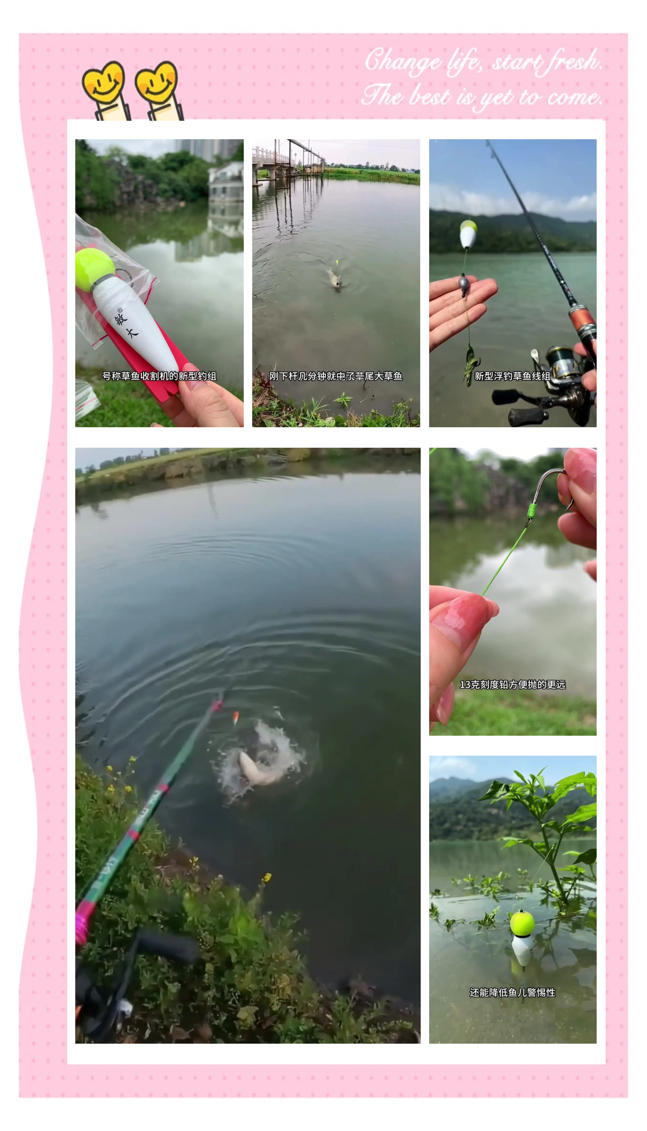 水库钓鲤鱼草鱼技巧(水库钓草鱼技巧全攻略)