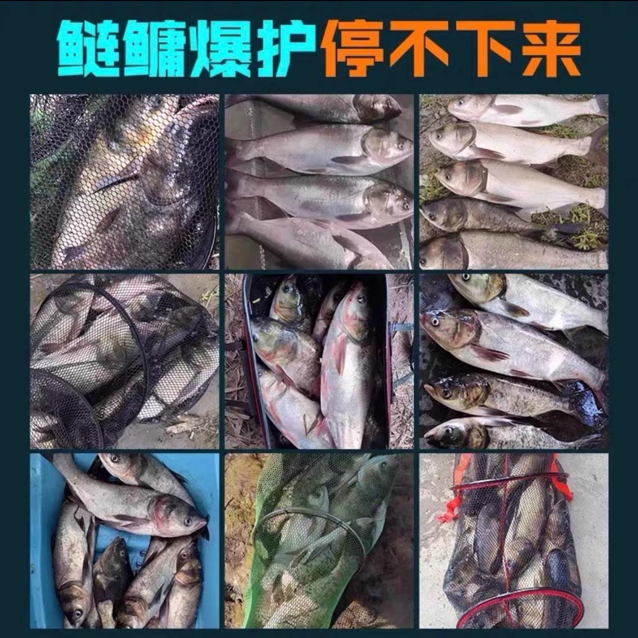 鳙霜天下饵料(开的鲢鳙饵料一扔就掉)