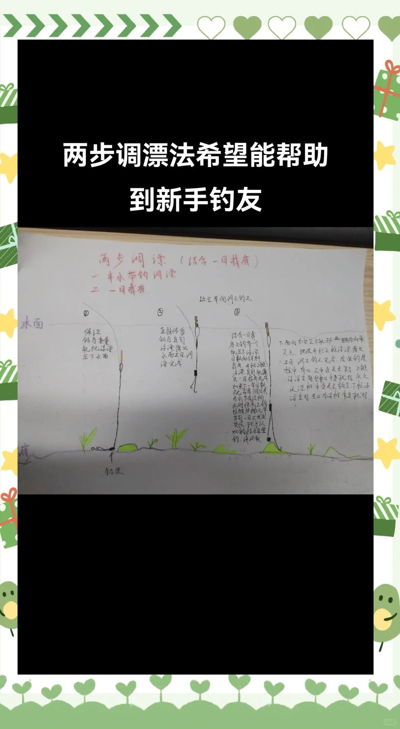 海钓鱼调漂教程(海钓如何调漂 图解五步调漂法)