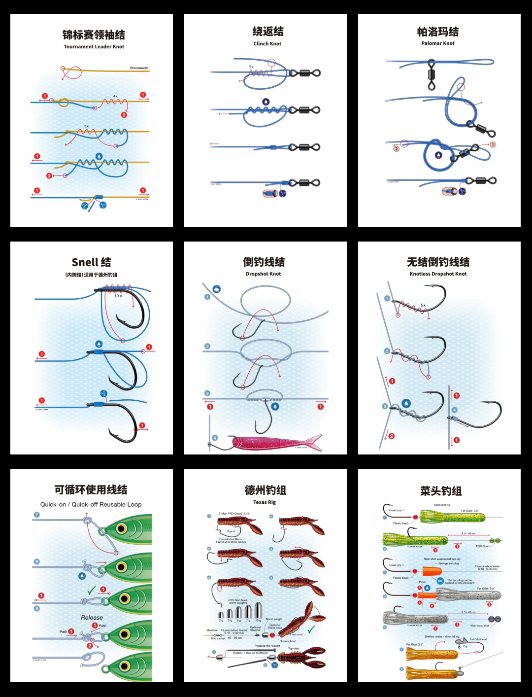 路亚线头编织法(路亚线头怎么固定)