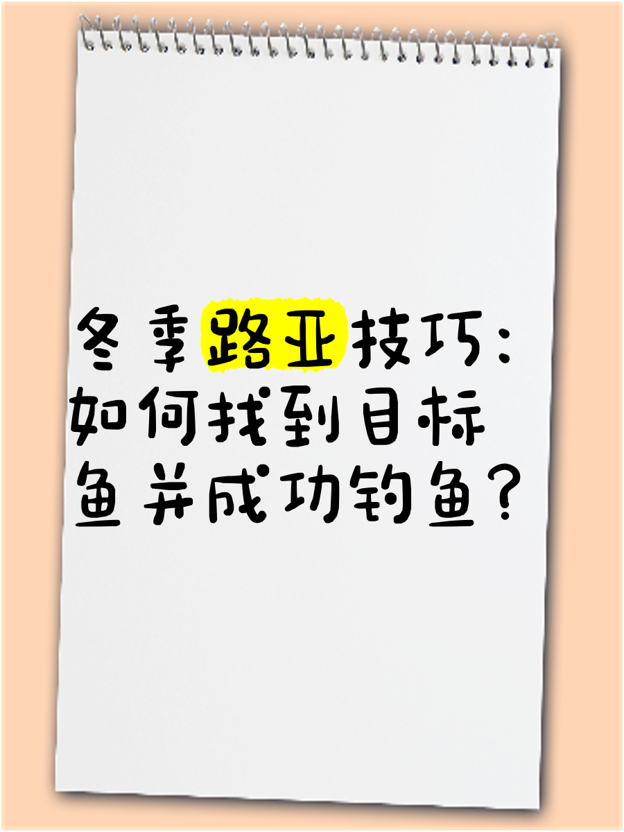 冬天路亚找鱼(冬天路亚鱼很分散)