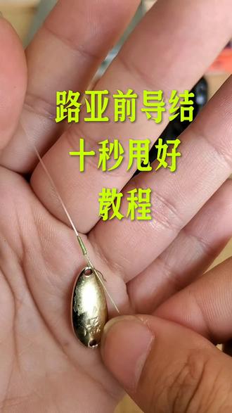 路亚前导gt结(路亚前导打结方法)