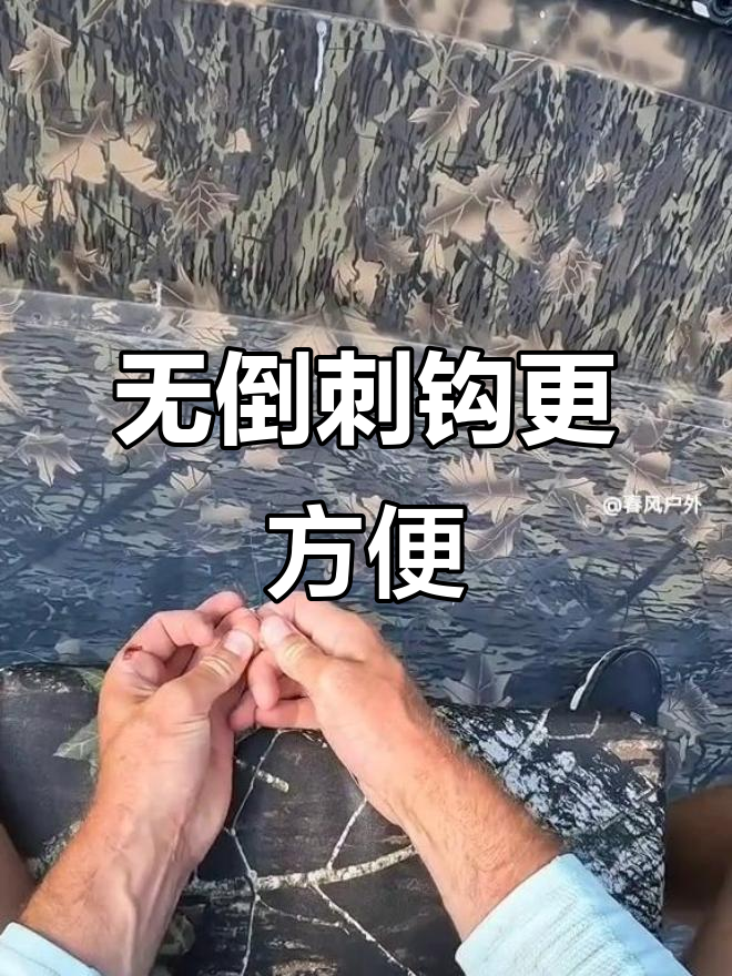 无倒刺鱼钩提竿使用技巧(无倒刺鱼钩有什么优点)