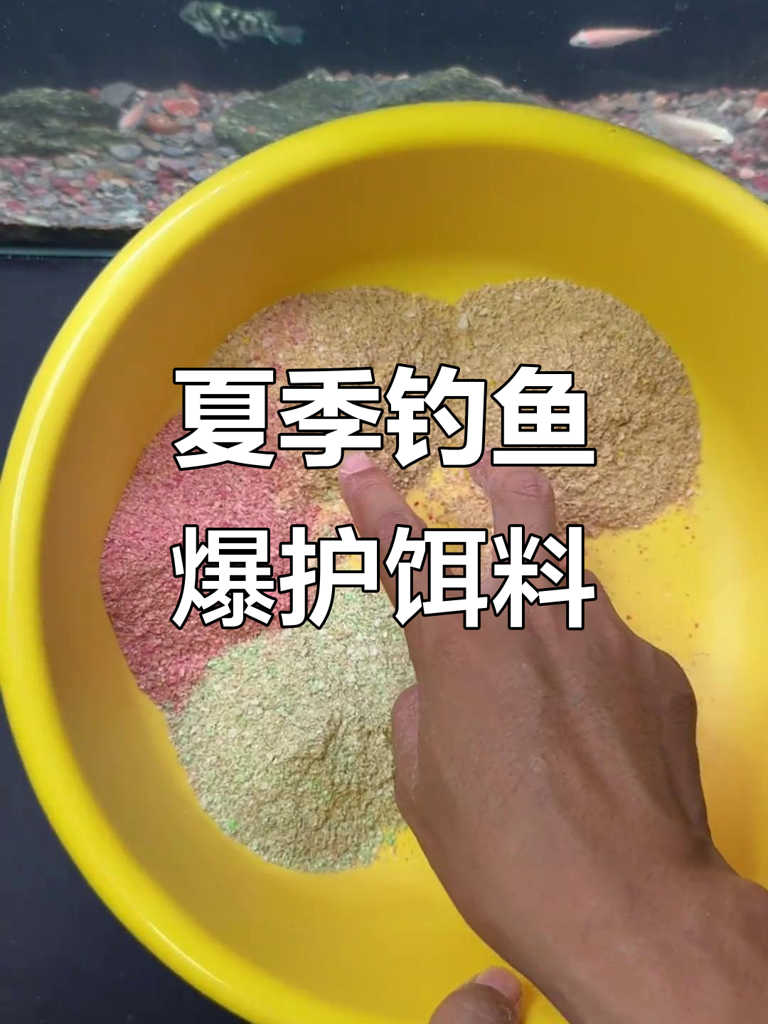夏天自配饵料(夏季鱼饵配比)