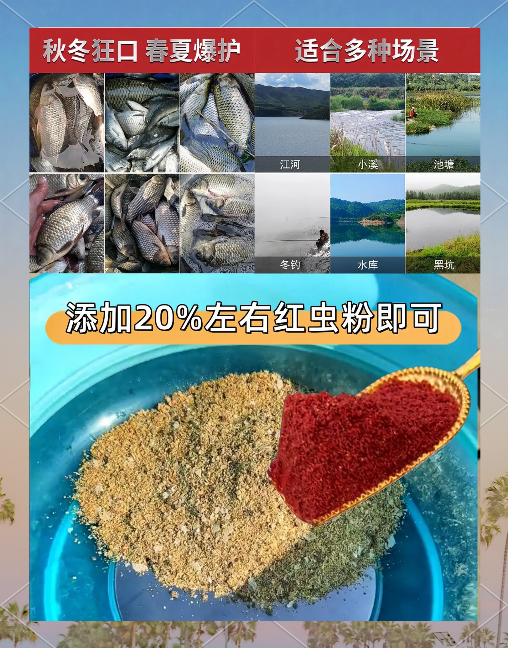 粉料挂饵技巧(粉饵怎么打窝)