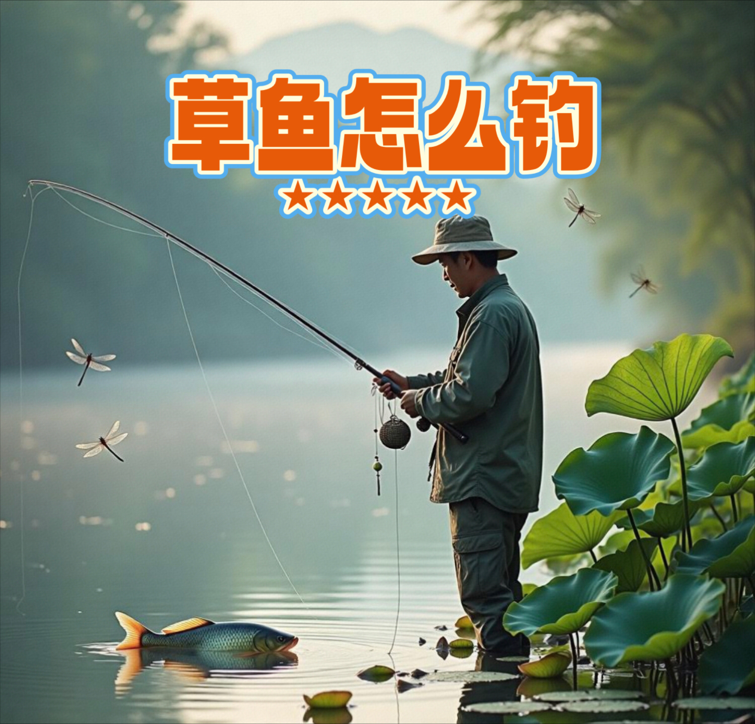 山体水库夏天钓草鱼技巧(山体水库鱼难钓)