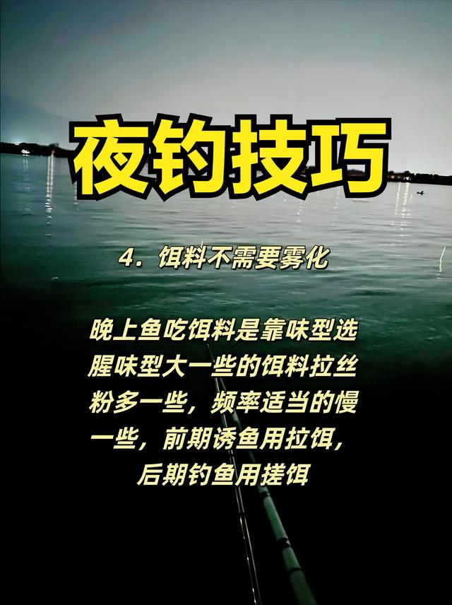 夜钓鱼技巧大全(夜钓方法及技术)