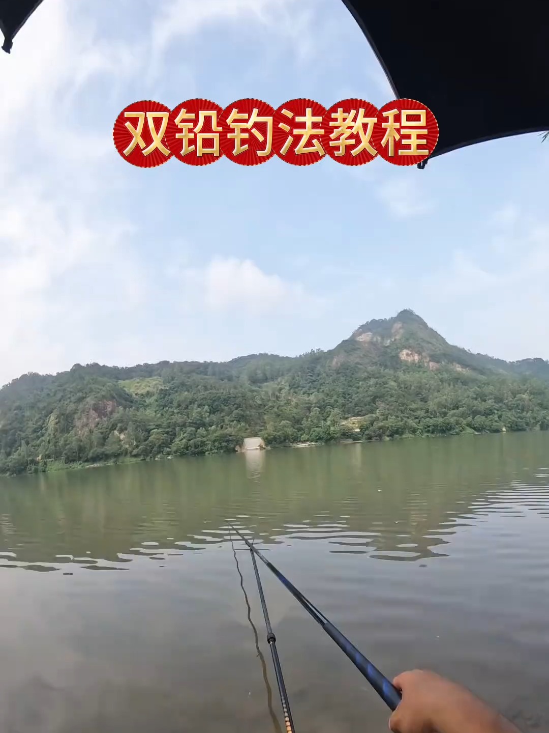 双杆钓技巧(野钓双杆)