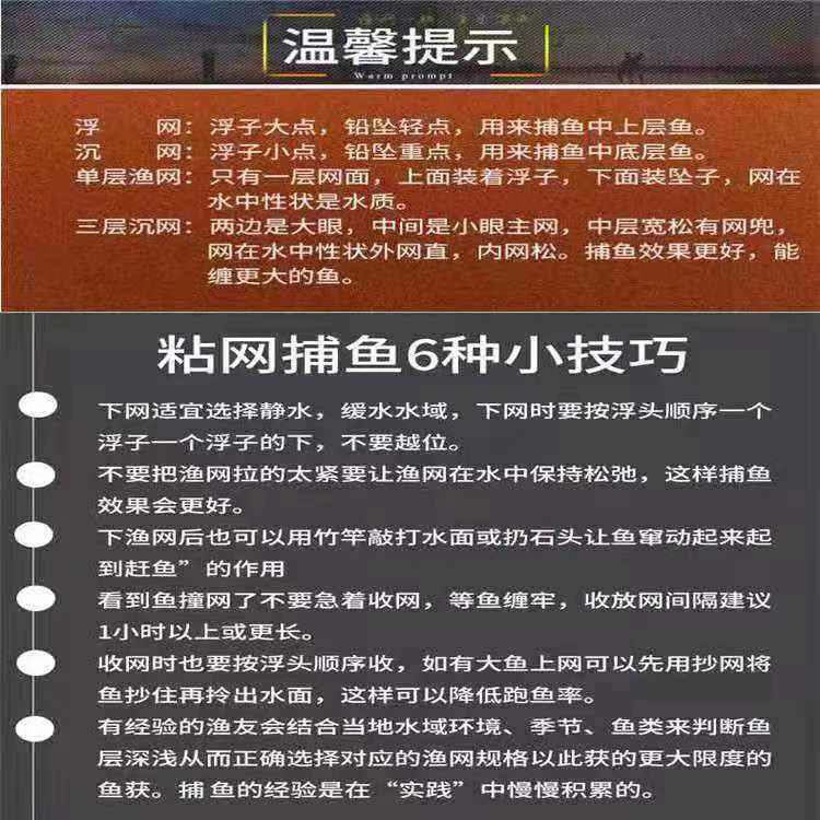 河里挂网鱼技巧(渔网挂鱼技巧)