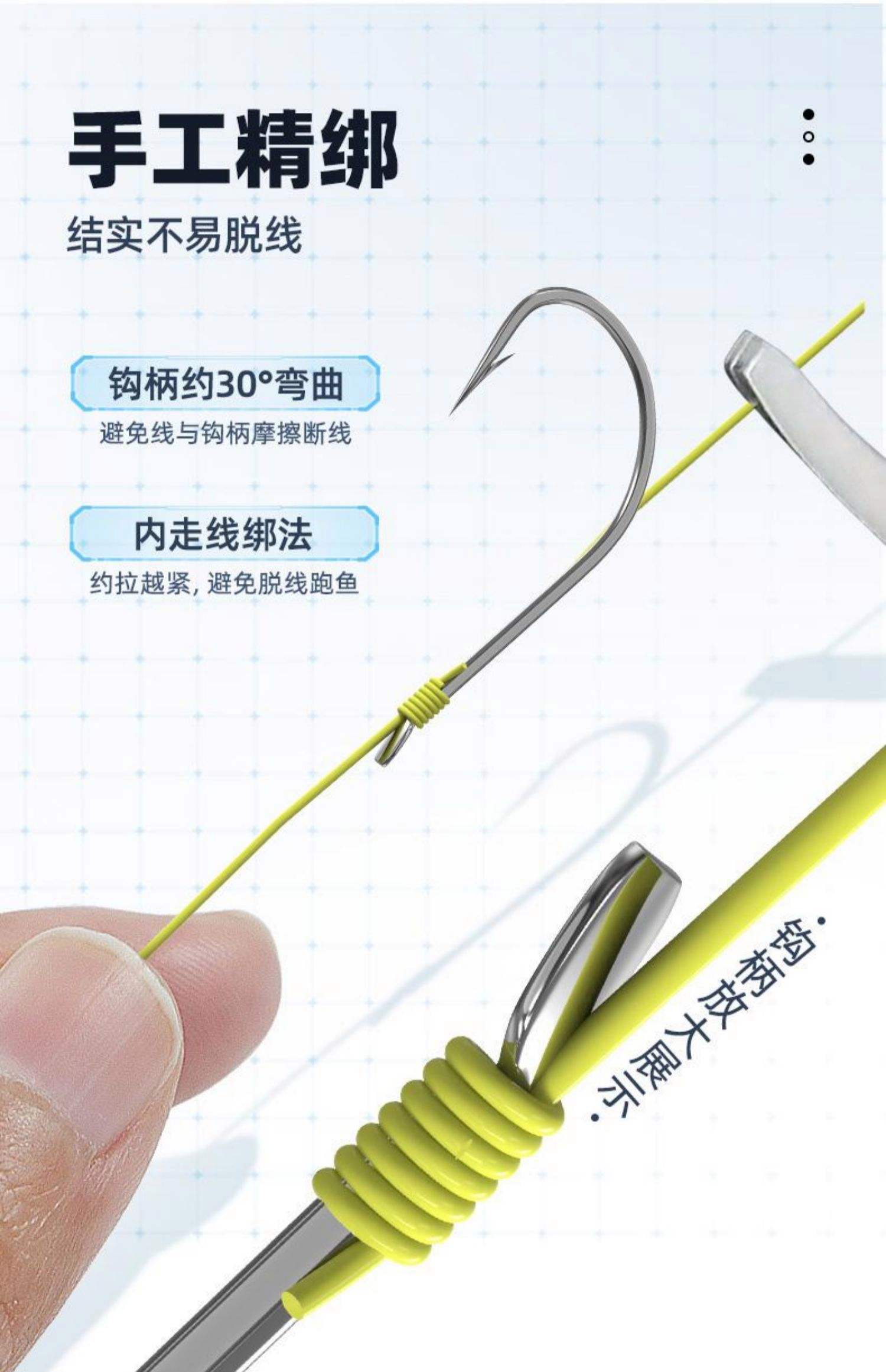 海钓串钩正确方法(海钓串钩线组组装图解)