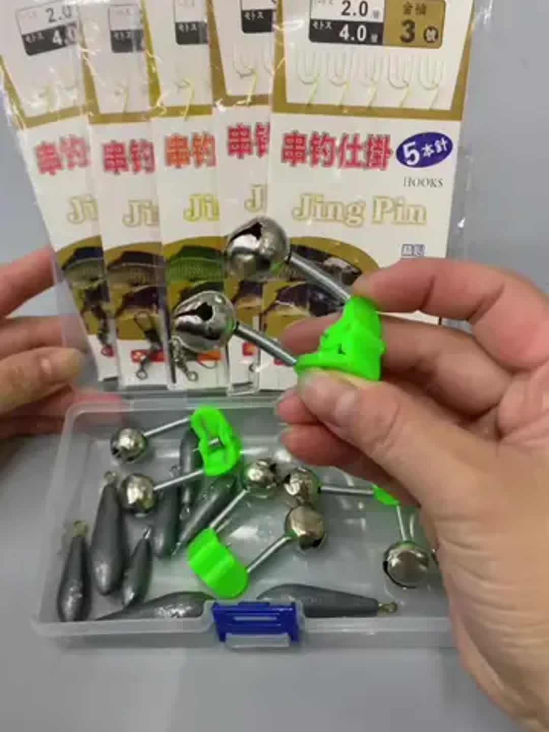 鲫鱼串钩饵料(鲫鱼串钩绑法视频教程)