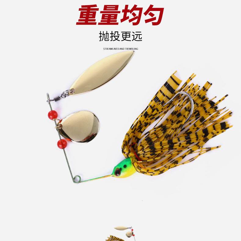 路亚亮片用什么钩(路亚竿的亮片钓什么鱼)