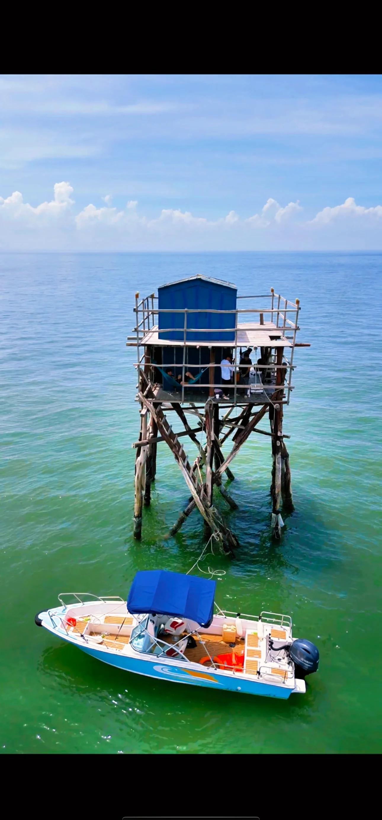 北海海钓油井(北海深海钓鱼)