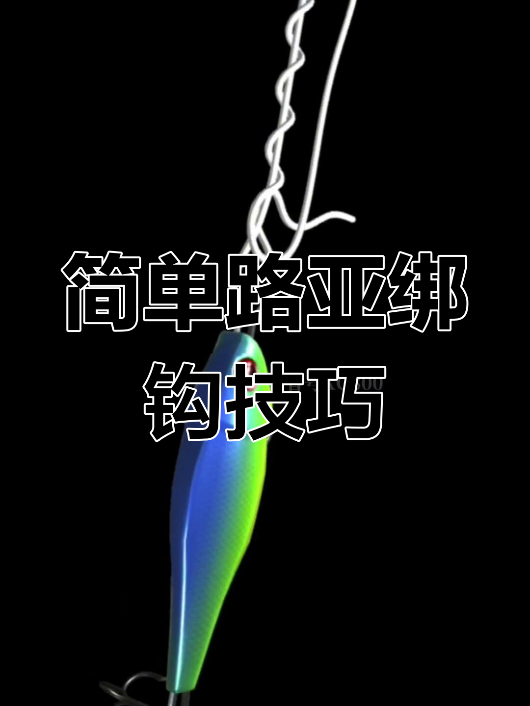 路亚如何绑钩视频教程(路亚怎样绑钩)