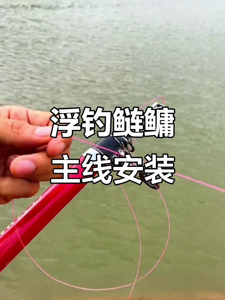 渔具手竿怎么组装(手竿怎么组装视频播放)