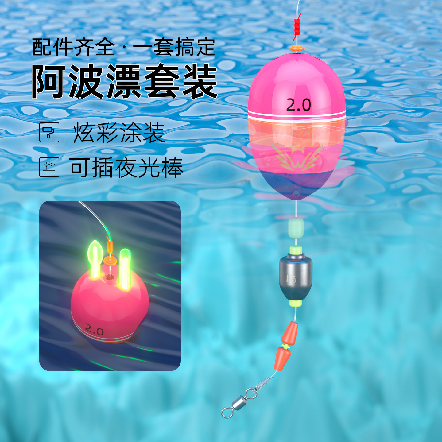 海钓远投用多大阿波(用海杆加阿波远投)