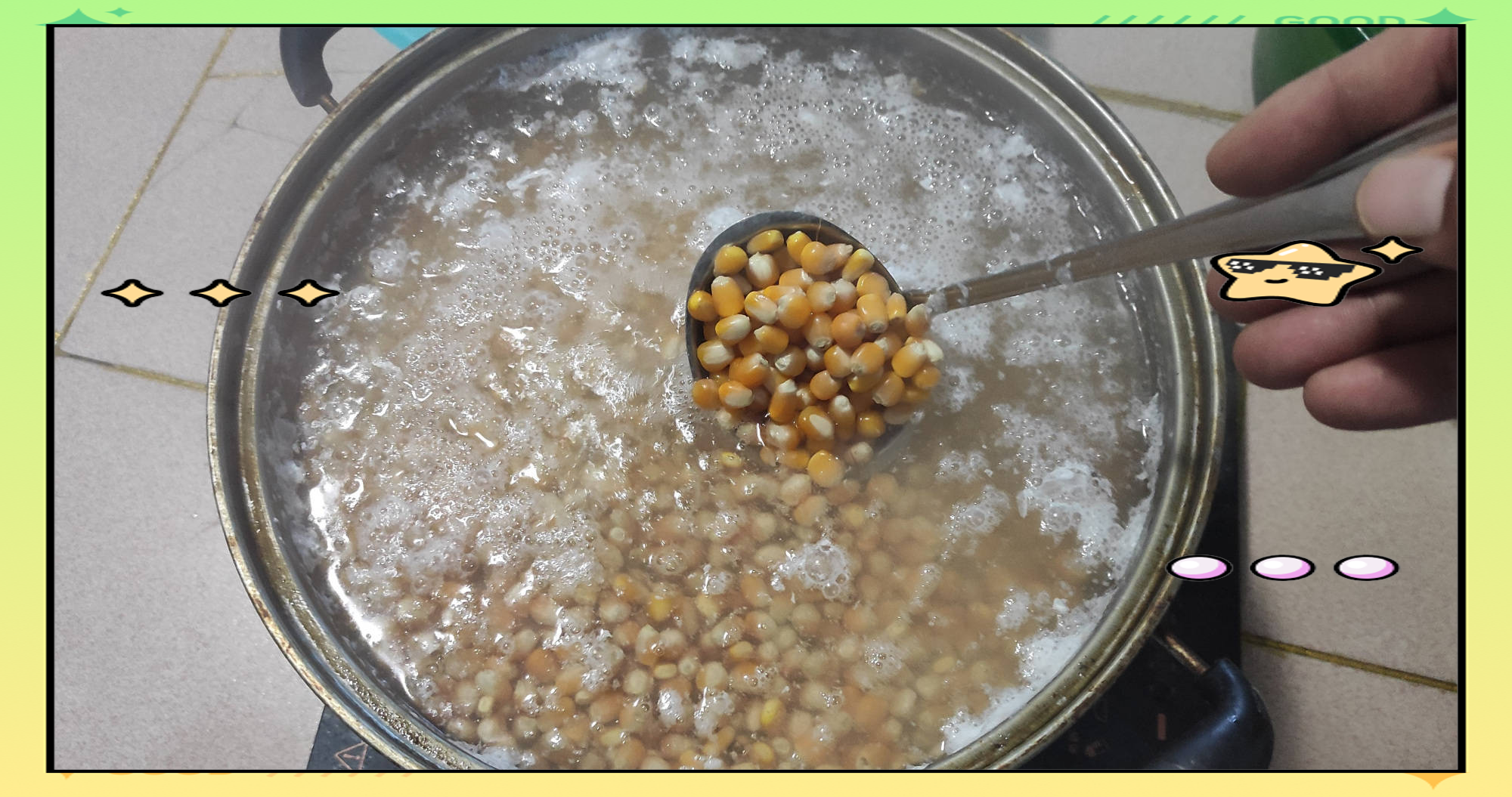 玉米浆做饵料(玉米浆加什么打最美味)