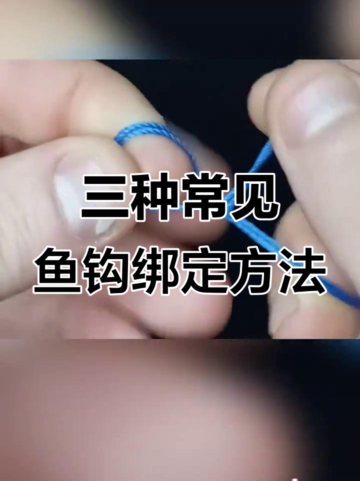 锚鱼钩的绑法海钓(锚鱼钩绑法视频)