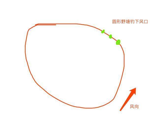 黑坑的钓位选择技巧(黑坑钓位的位置示意图) 黑坑的钓位选择技巧(黑坑钓位的位置示意图)