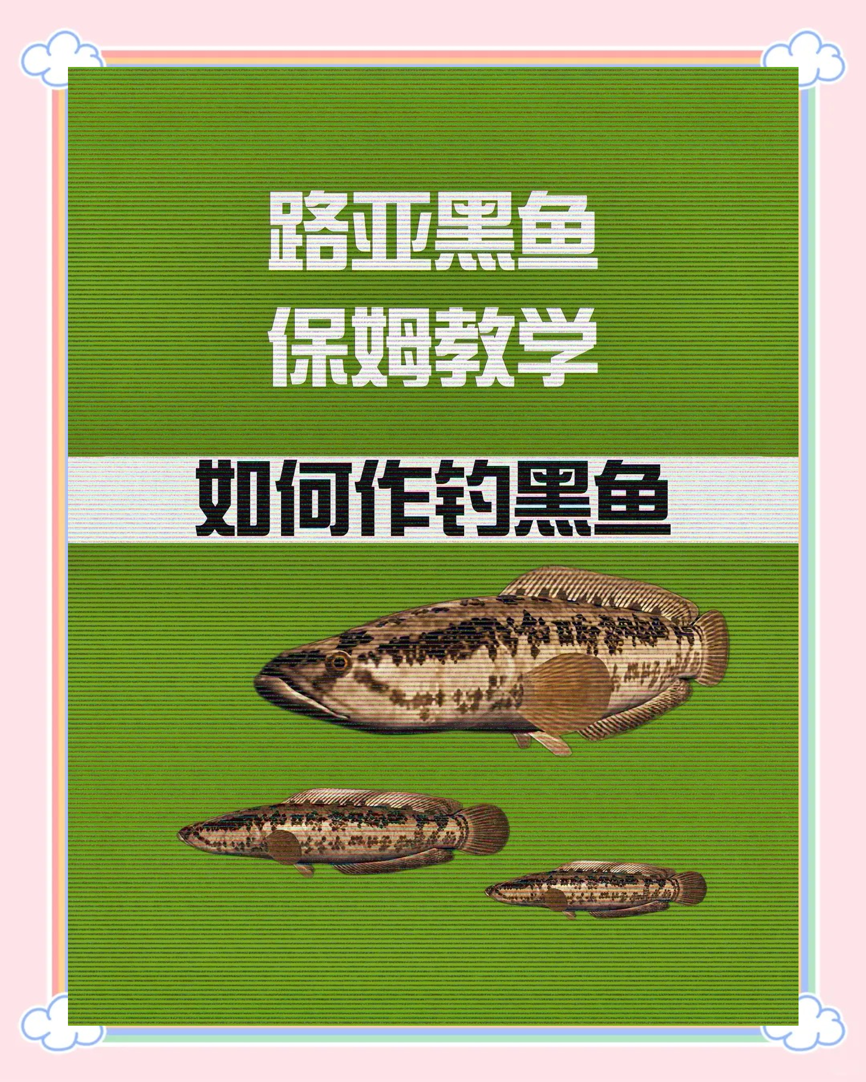 路亚黑鱼几月开口(路亚黑鱼什么时间最好) 路亚黑鱼几月开口(路亚黑鱼什么时间最好)