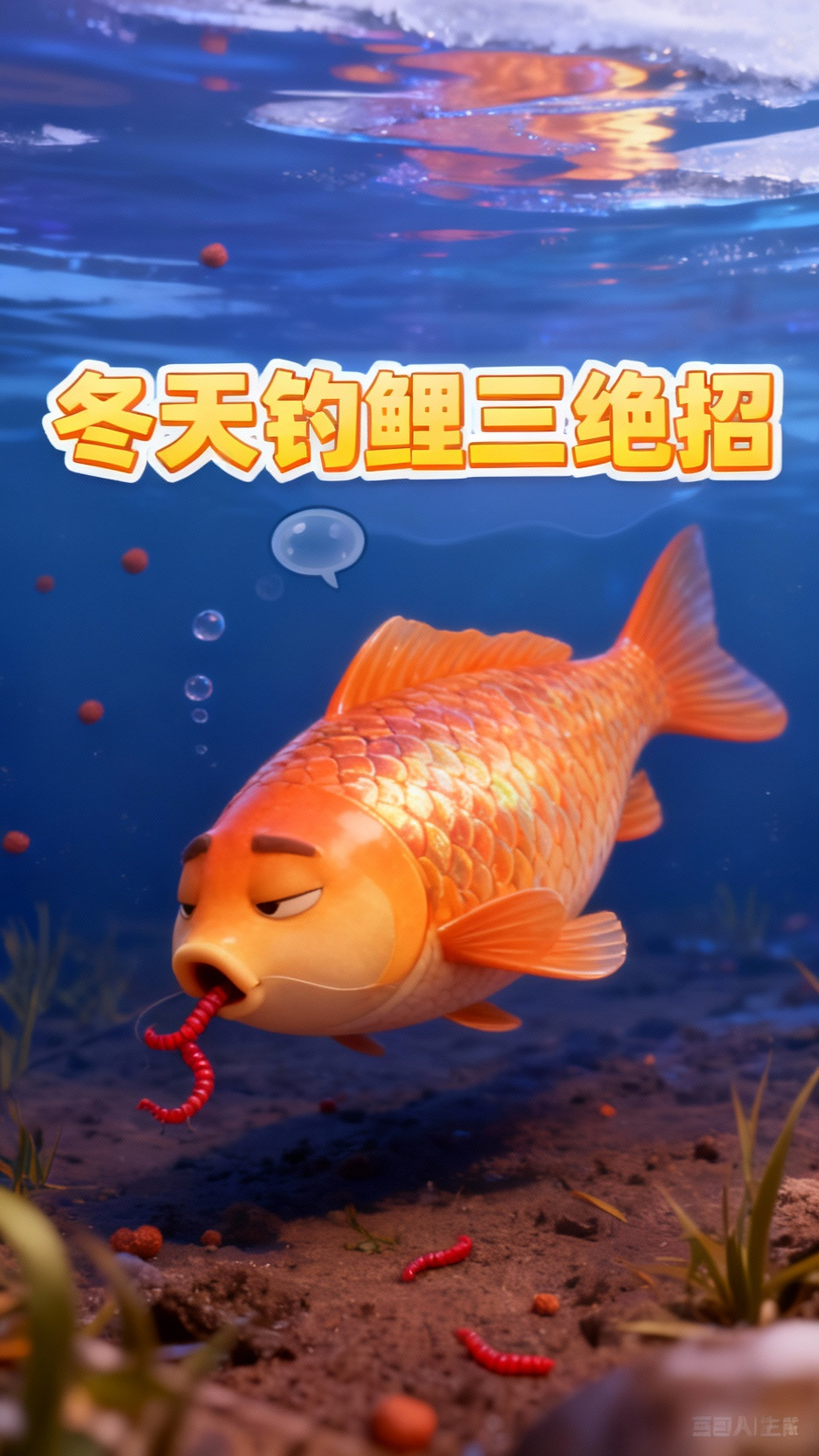 冬钓鲤鱼技巧时间(冬钓鲤鱼调几钓几最好)