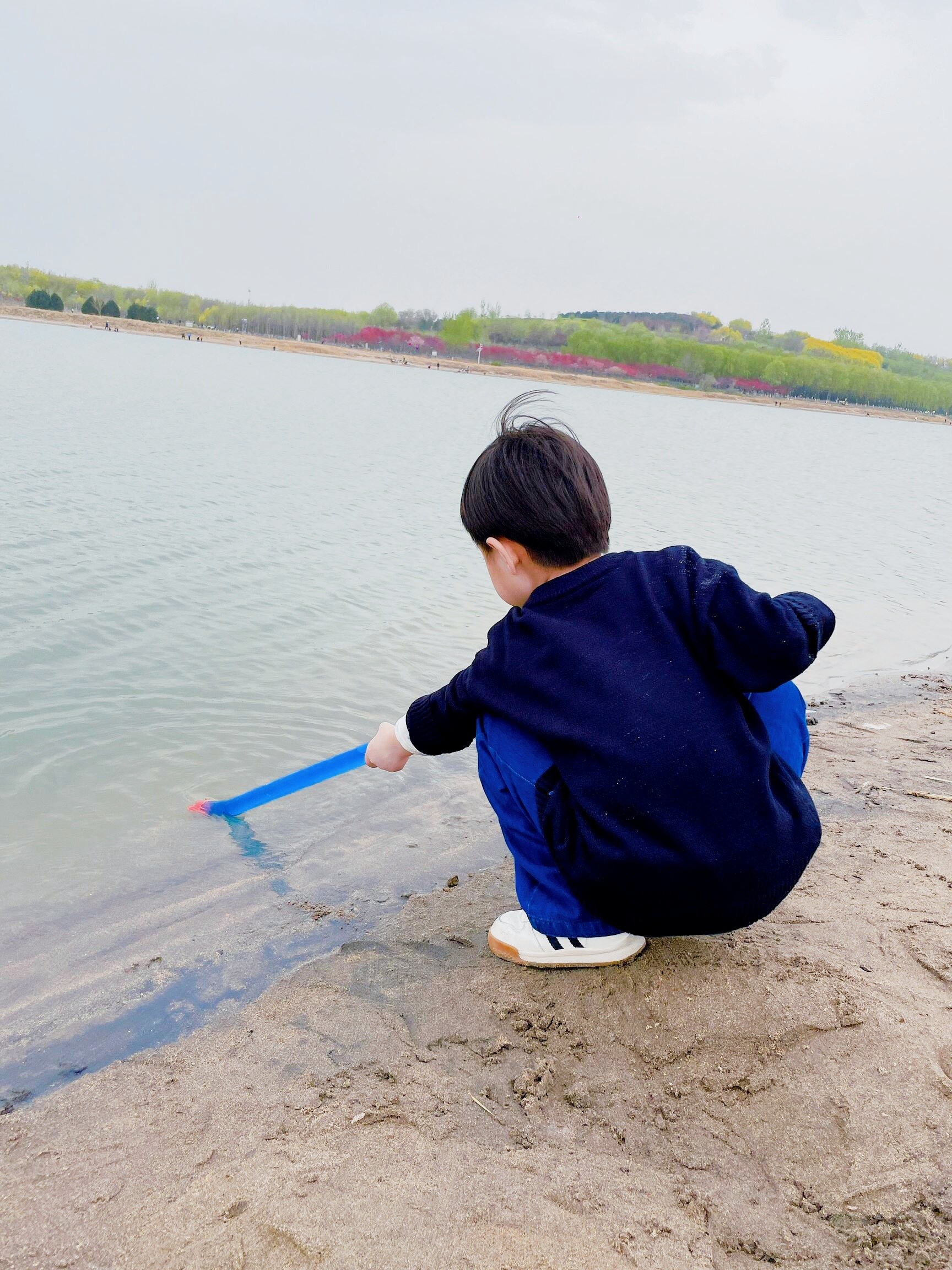 河边抄鱼有啥技巧(在逆风中前行作文指导)