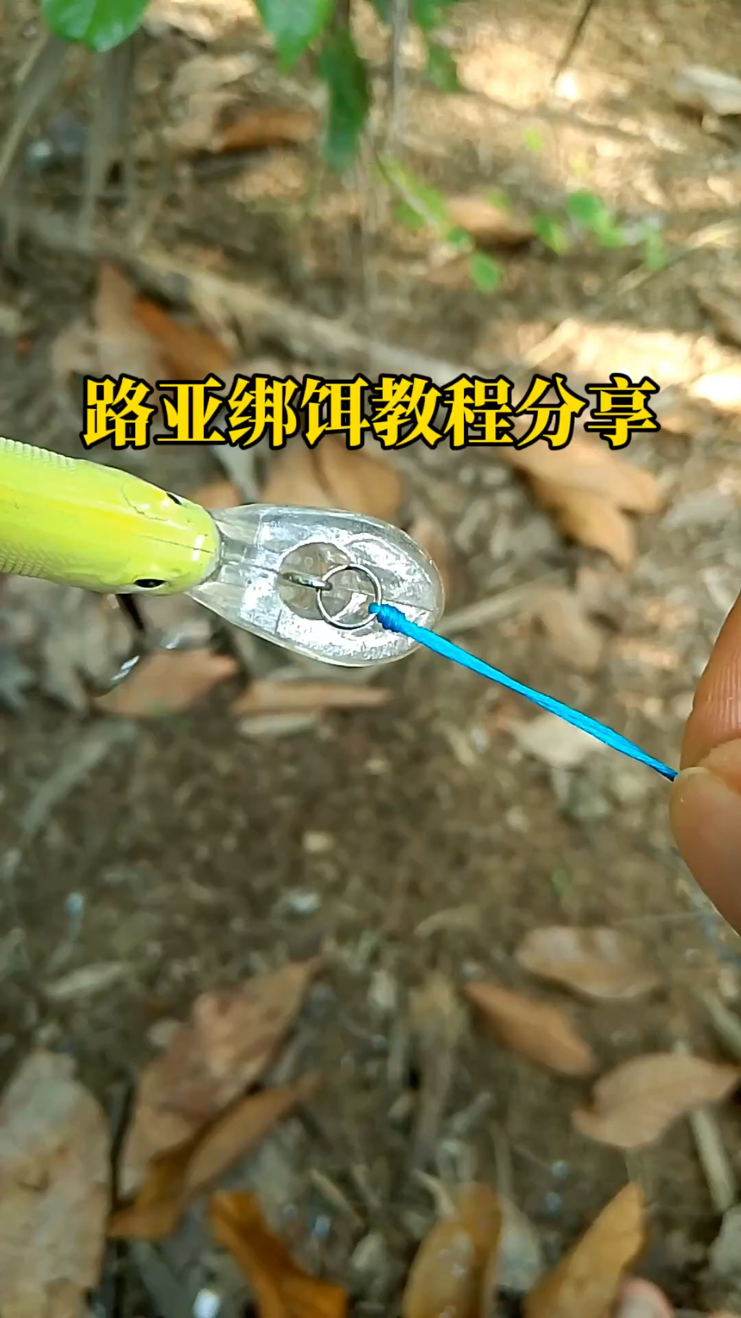 路亚pe线绑法(路亚竿pe线)