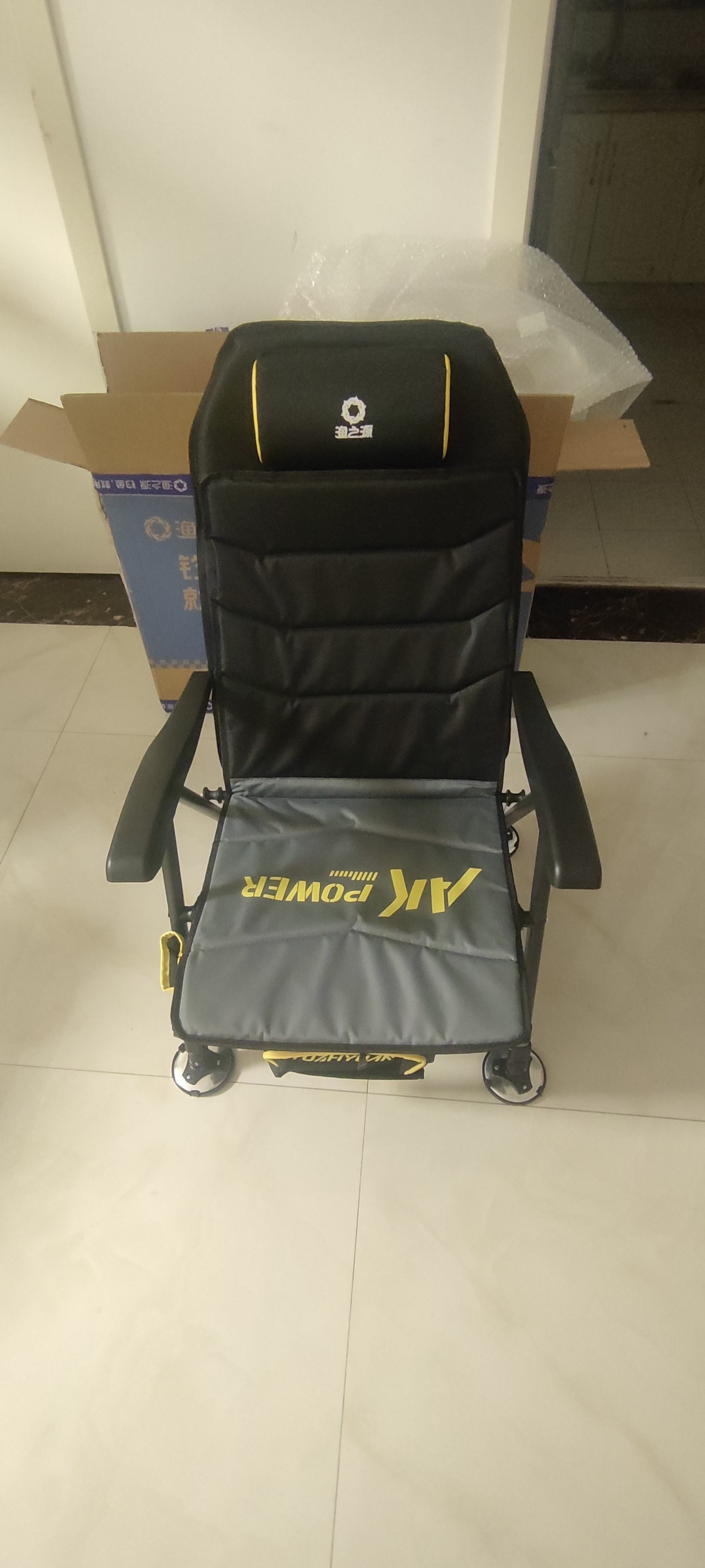 鱼具渔具钓椅组装(钓鱼椅配件大全)