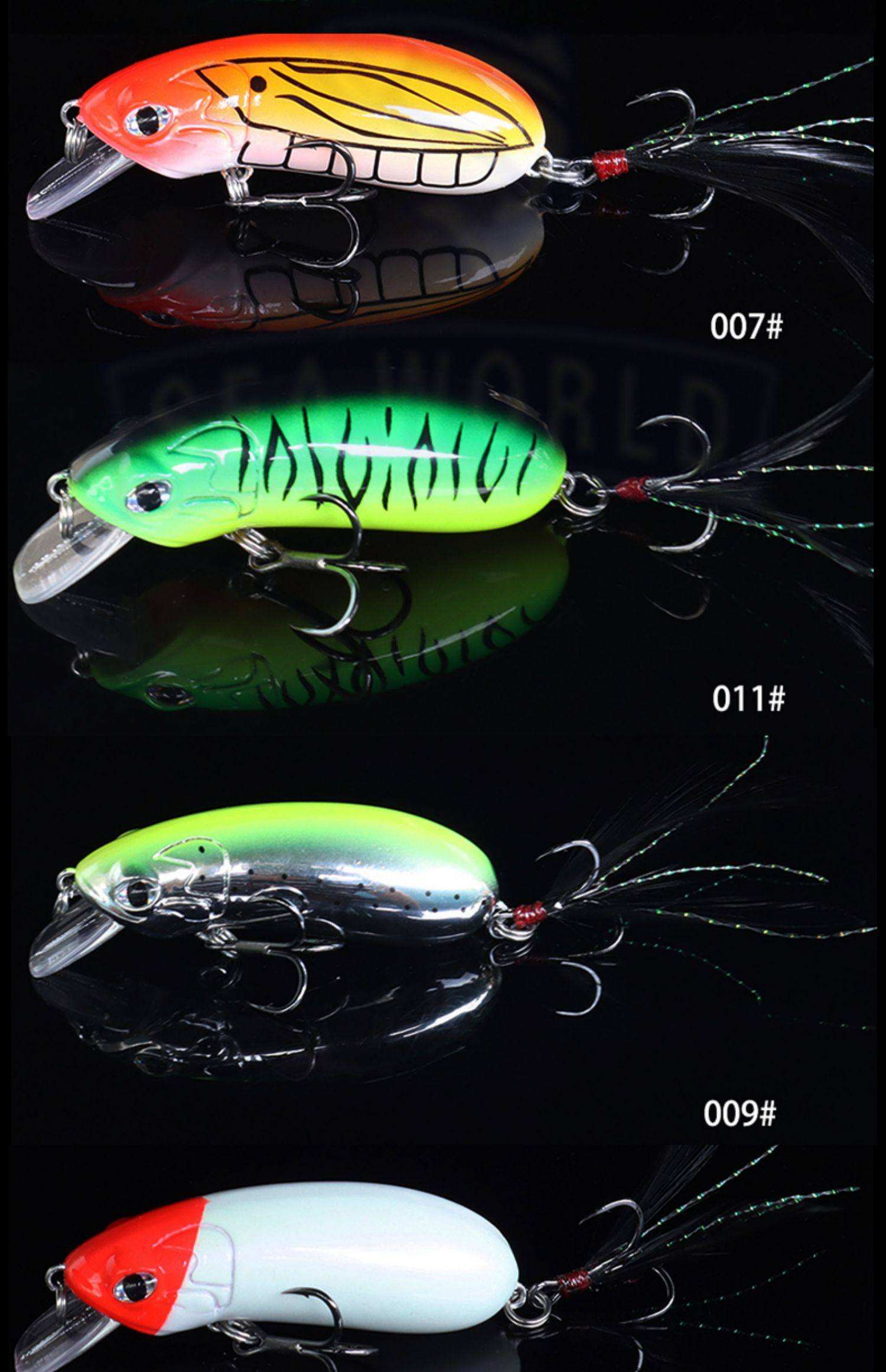 实用路亚饵(各种路亚饵的操作手法)