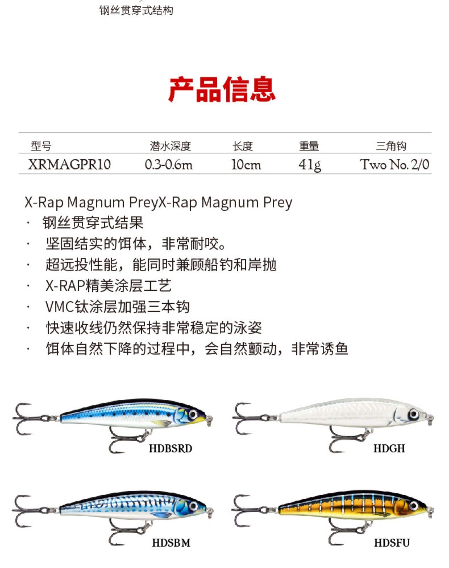 路亚饵长度(路亚饵重范围)