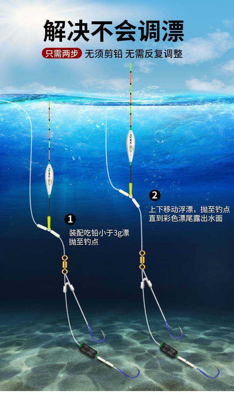 双钩调漂技巧(双钩调漂技巧图解) 双钩调漂技巧(双钩调漂技巧图解)
