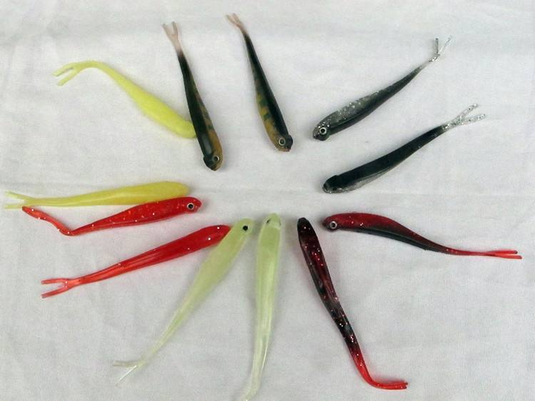 路亚软饵的颜色(路亚软饵都是钓底吗)