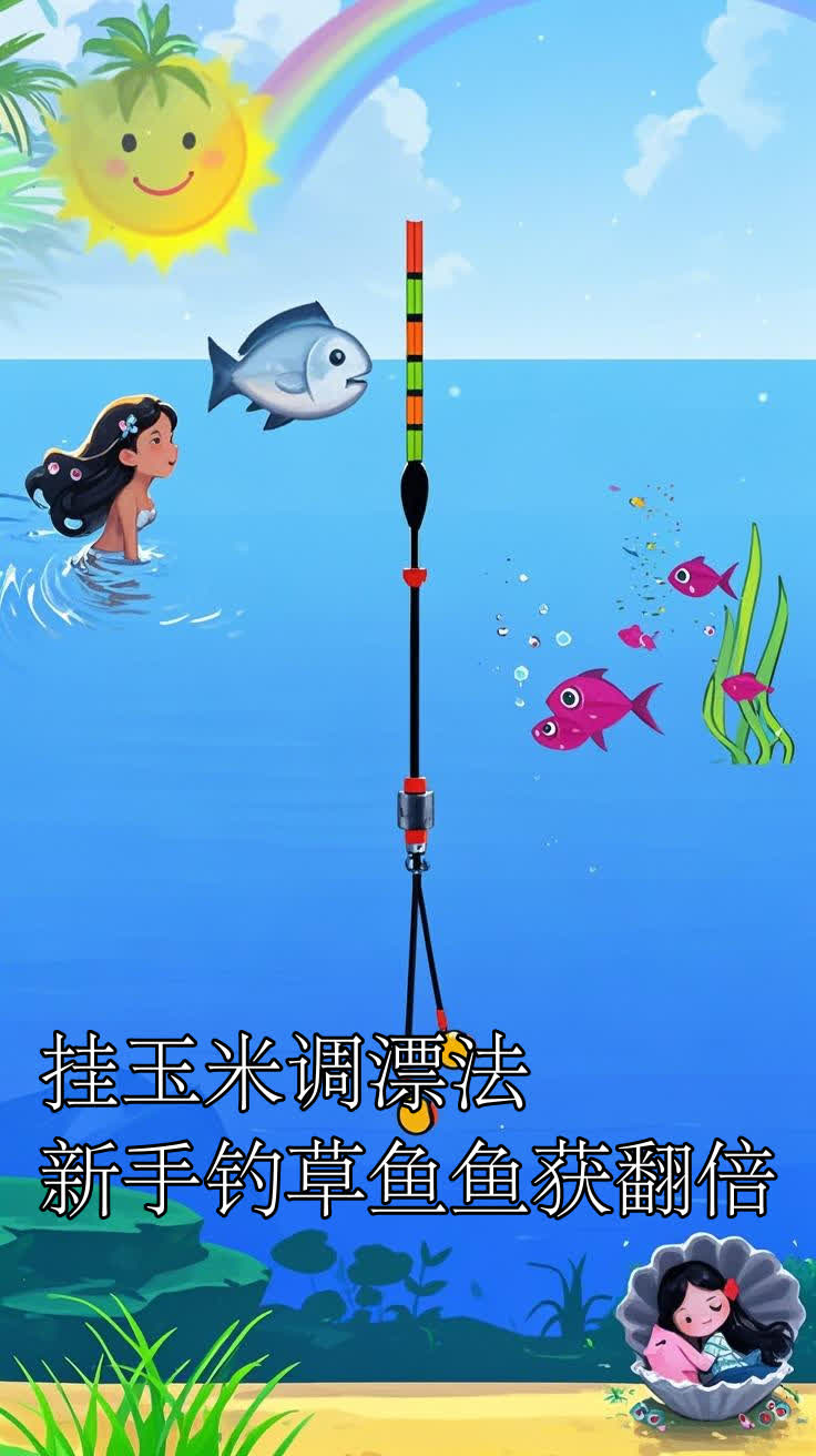 嫩玉米钓草鱼技巧和方法(钓草鱼嫩玉米打窝用什么钓) 嫩玉米钓草鱼技巧和方法(钓草鱼嫩玉米打窝用什么钓)