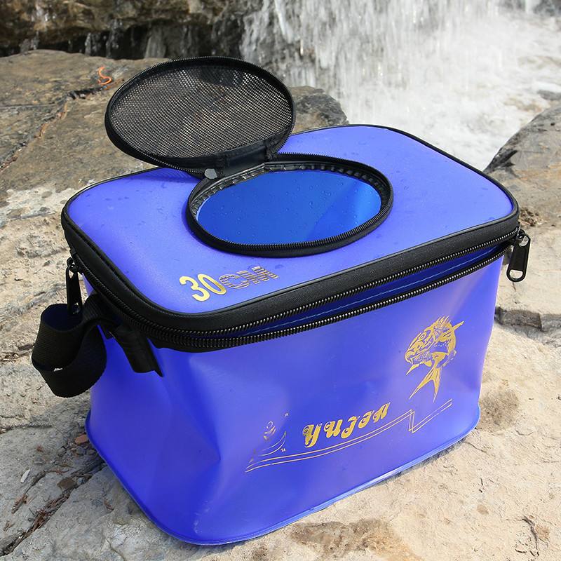 海钓双层折叠鱼桶(海钓双层折叠鱼桶图片)