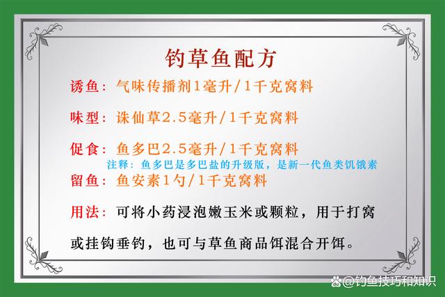 冬季钓草鱼五大技巧(冬季钓草鱼五大技巧图解) 冬季钓草鱼五大技巧(冬季钓草鱼五大技巧图解)