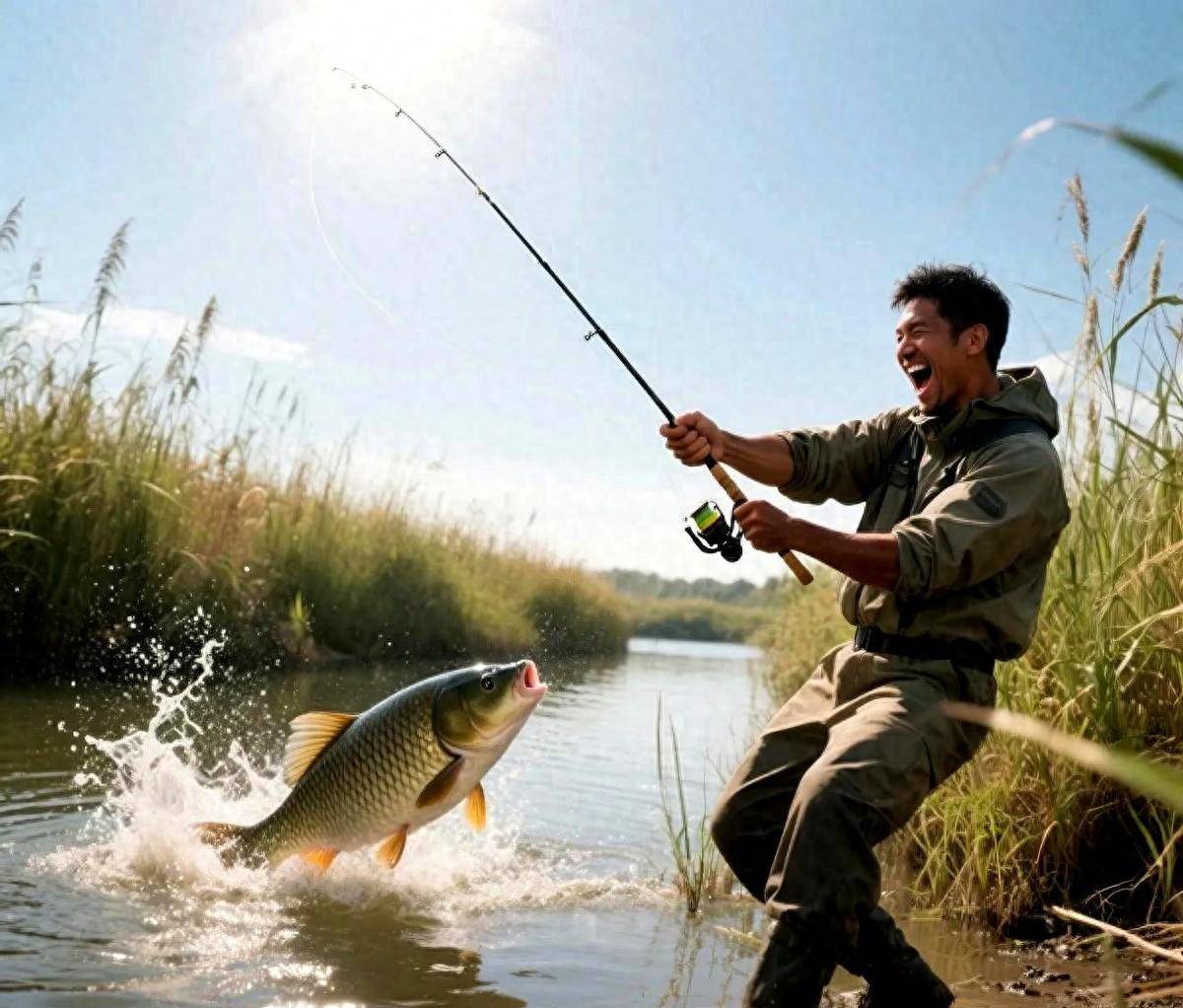 春季人工湖钓鱼技巧(人工湖垂钓钓远还是钓近)
